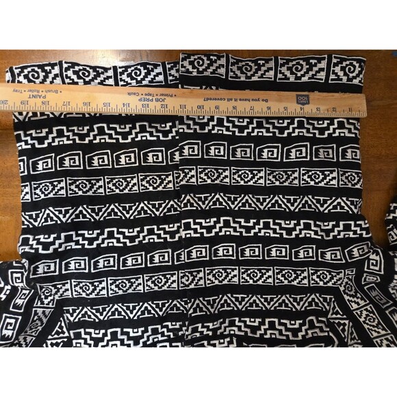 Chico's Black/White Patterned Blazer Women's Size 2 US Size Large Stretch - Picture 6 of 9